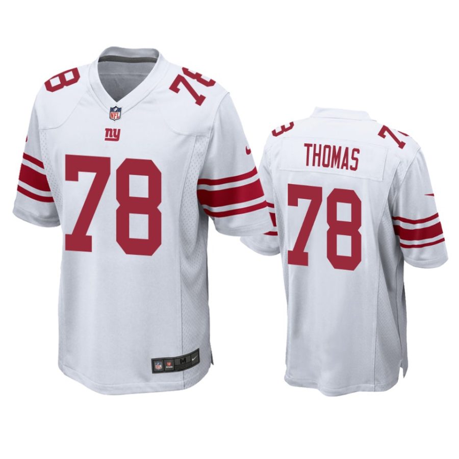 andrew thomas giants white game jersey