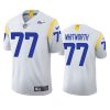 andrew whitworth rams white 2021 vapor limited jersey