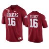 arkansas razorbacks treylon burks cardinal 2021 22 college football jersey