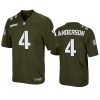 army black knights christian anderson olive rivalry replica jersey