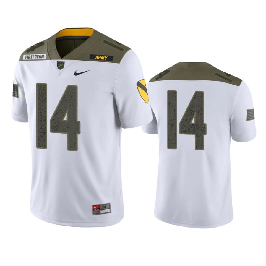 army black knights michael roberts white 1st cavalry division jersey