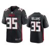 avery williams falcons black game jersey