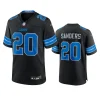 barry sanders lions black 2024 2nd alternate jersey