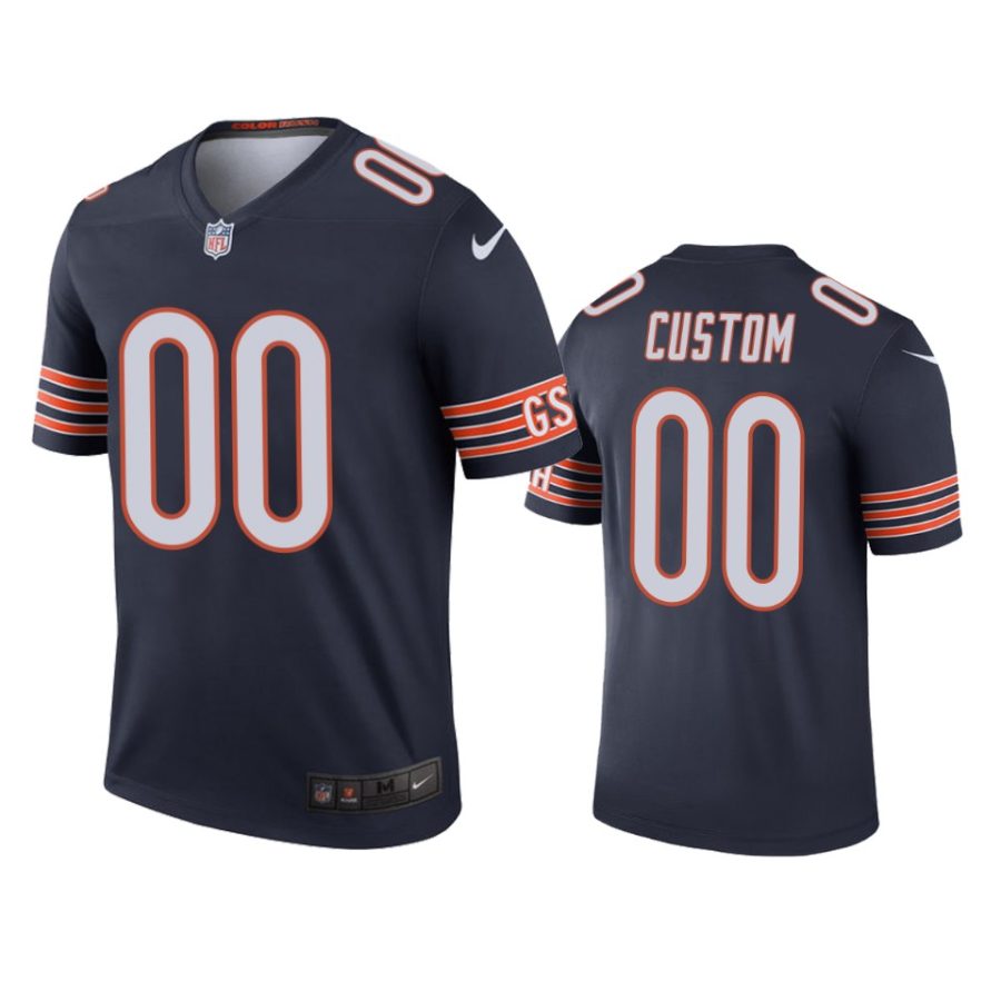 bears custom navy legend jersey