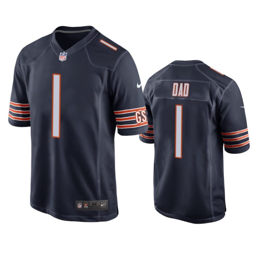 bears dad navy 2021 fathers day game jersey