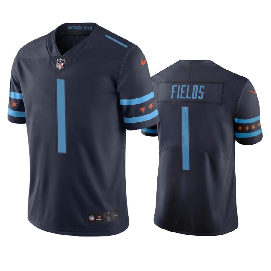 bears justin fields navy city edition jersey