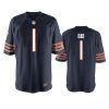 bears navy 2019 fathers day number 1 dad jersey