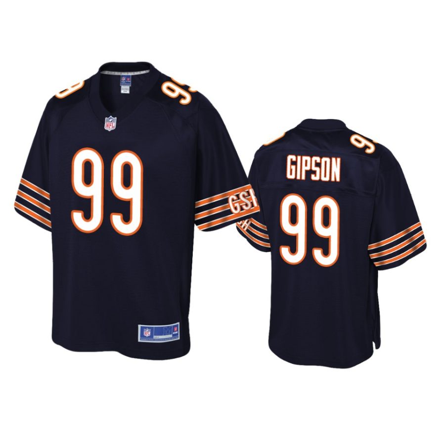 bears trevis gipson navy pro line jersey