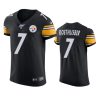 ben roethlisberger steelers black nfl 100 vapor elite jersey