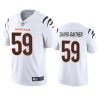 bengals akeem davis gaither white 2021 vapor limited jersey