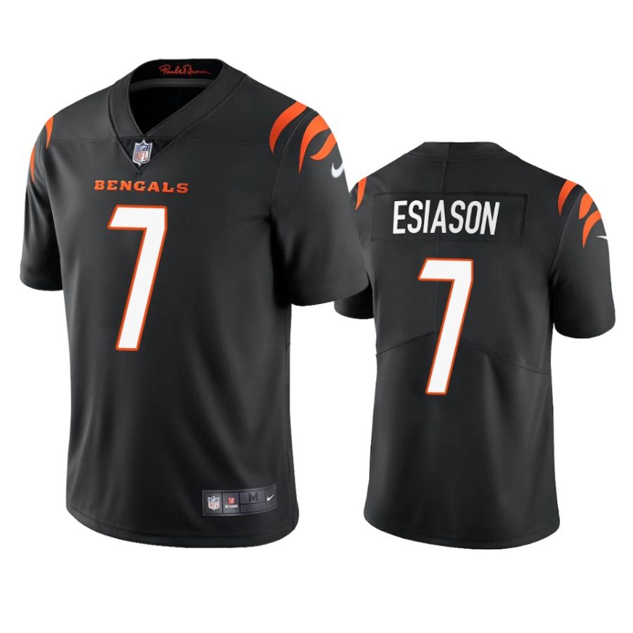 bengals boomer esiason black 2021 vapor limited jersey