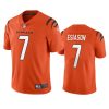 bengals boomer esiason orange 2021 vapor limited jersey