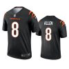 bengals brandon allen black 2021 legend jersey