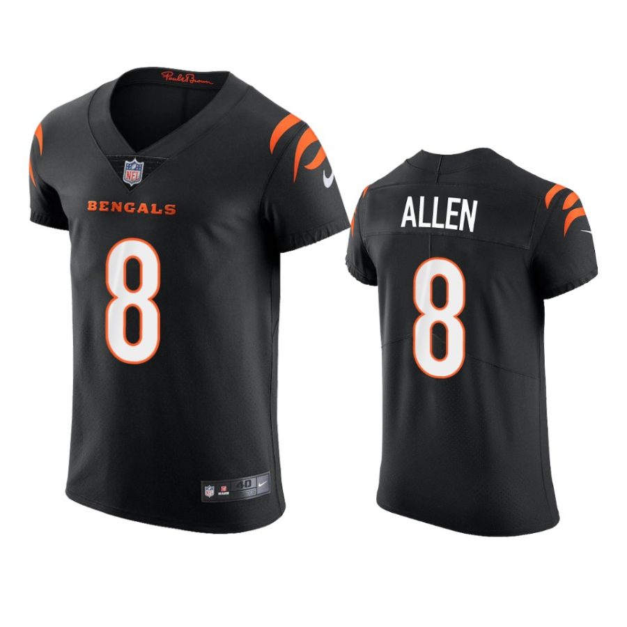 bengals brandon allen black 2021 vapor elite jersey