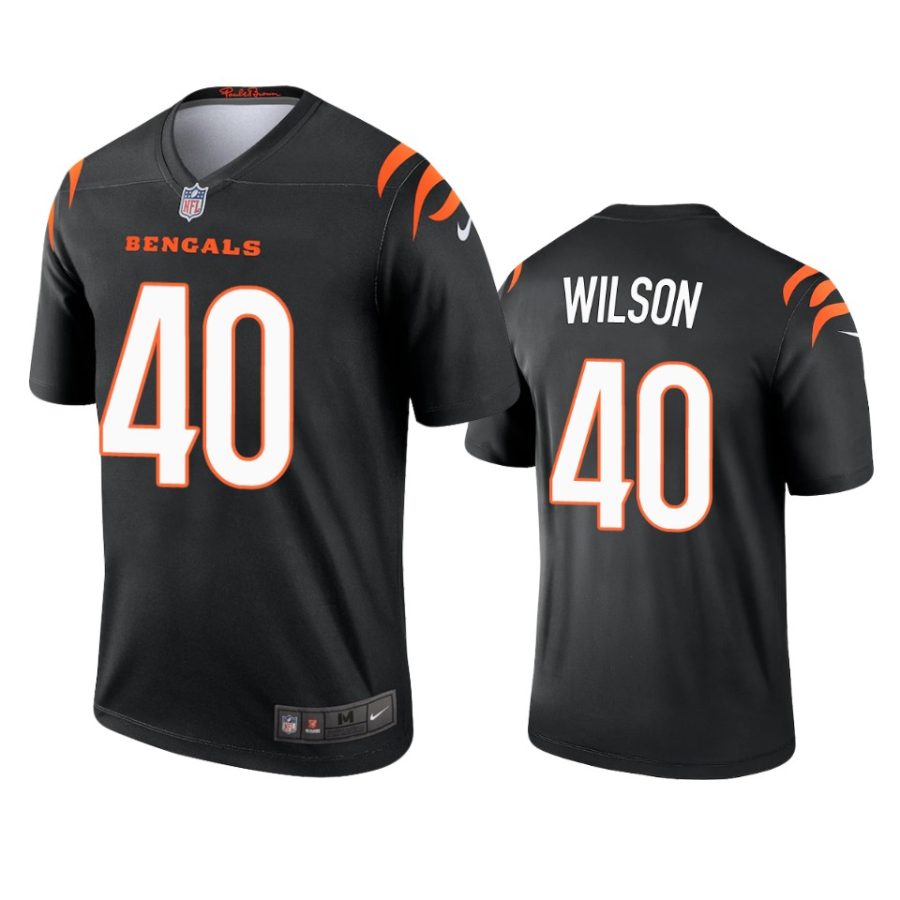 bengals brandon wilson black 2021 legend jersey