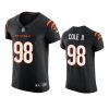 bengals d.j. reader black 2021 vapor elite jersey