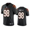 bengals d.j. reader black 2021 vapor limited jersey