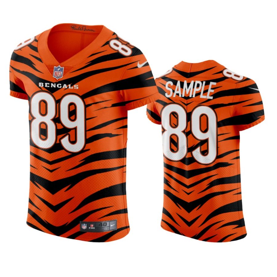 bengals drew sample orange city edition elite jersey