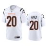 bengals eli apple white game jersey