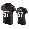 bengals germaine pratt black 2021 vapor elite jersey