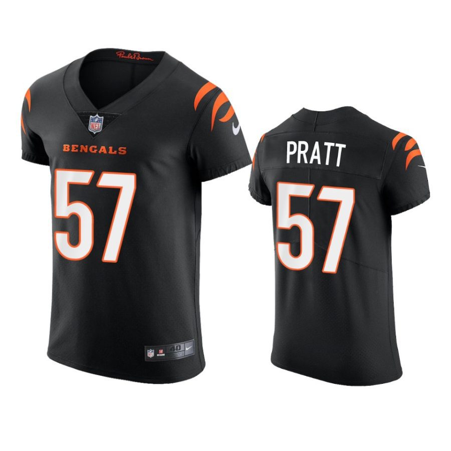 bengals germaine pratt black 2021 vapor elite jersey