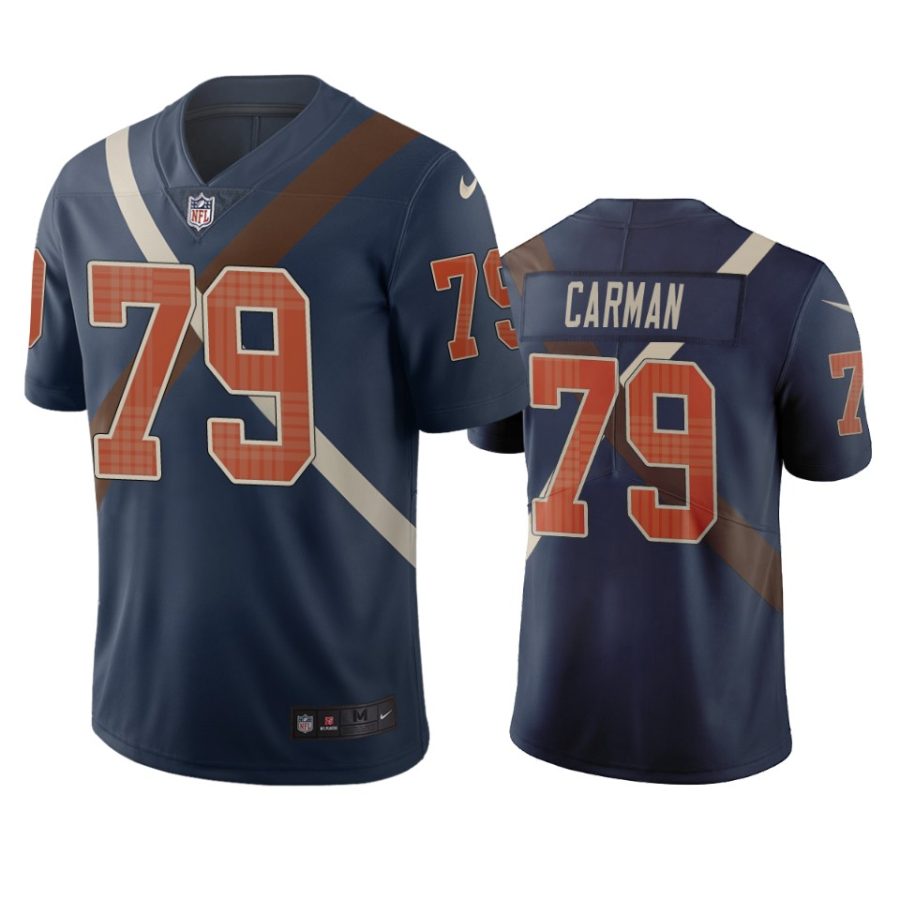 bengals jackson carman navy city edition jersey