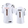 bengals jamarr chase white game jersey