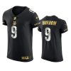 bengals joe burrow black golden edition elite jersey