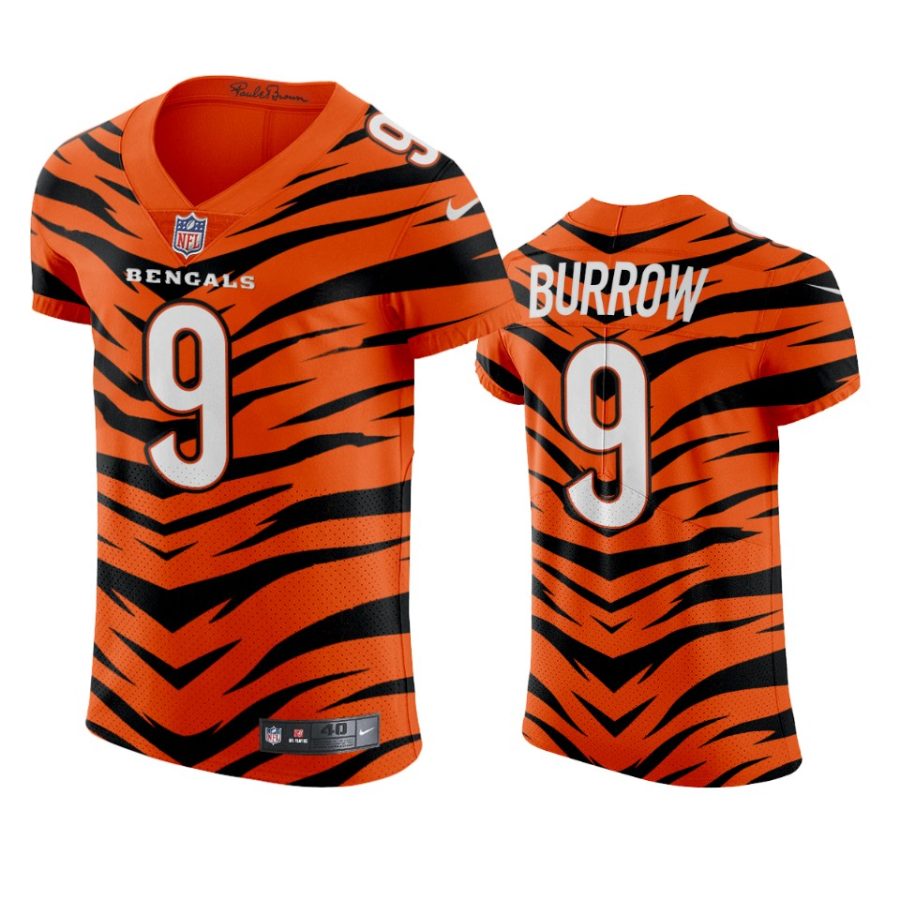 bengals joe burrow orange city edition elite jersey