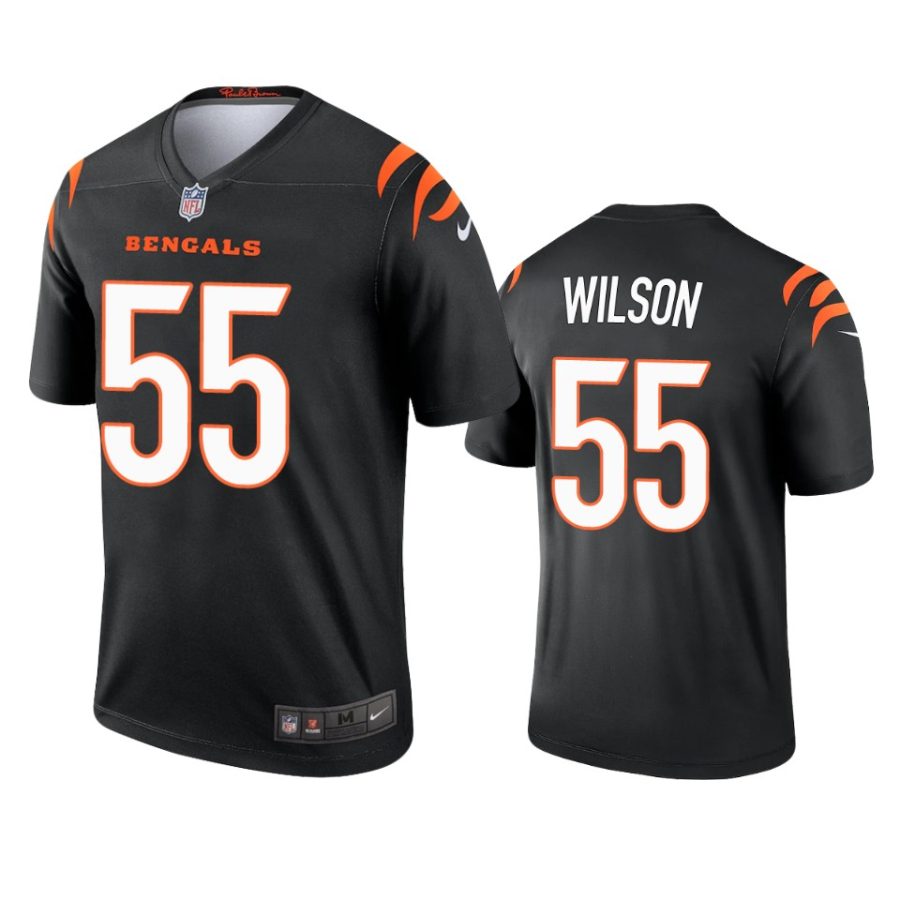 bengals logan wilson black 2021 legend jersey