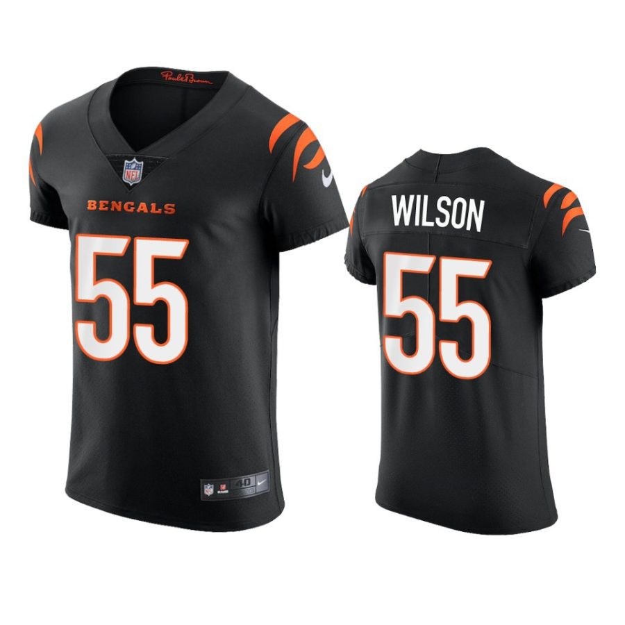 bengals logan wilson black 2021 vapor elite jersey