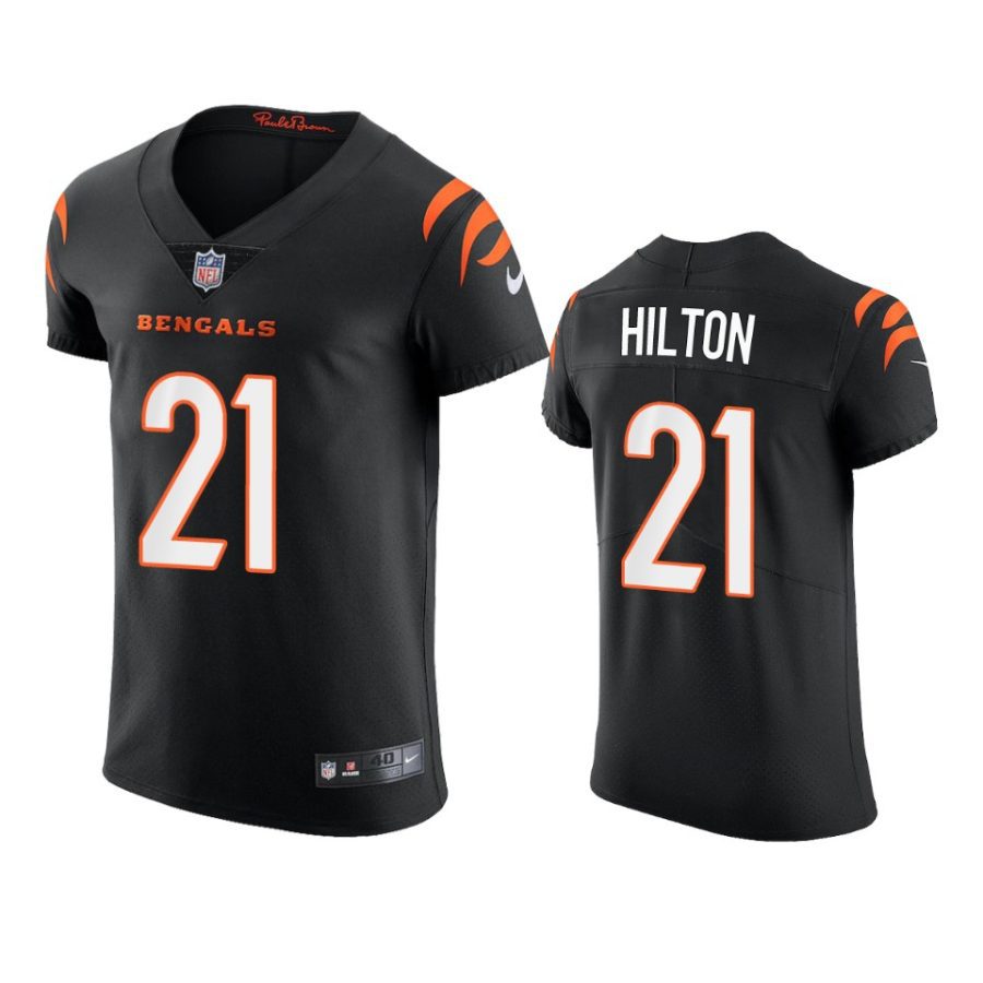 bengals mike hilton black vapor elite jersey