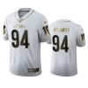 bengals sam hubbard white golden edition 100th season jersey