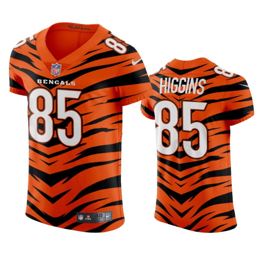 bengals tee higgins orange city edition elite jersey