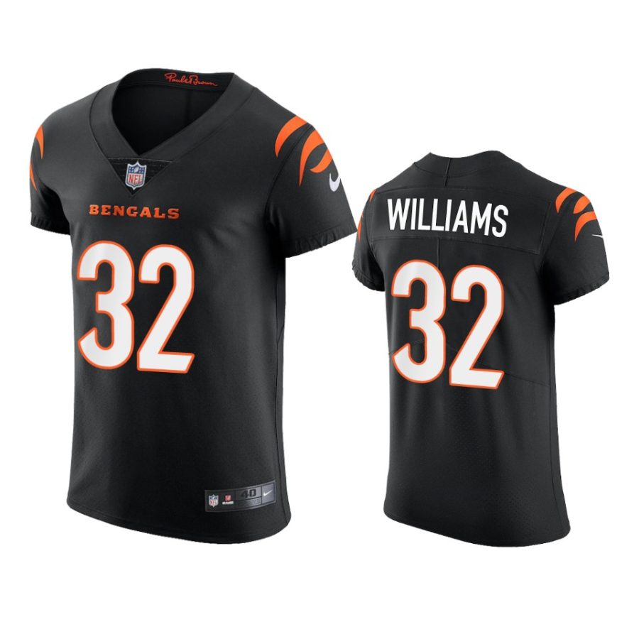 bengals trayveon williams black 2021 vapor elite jersey