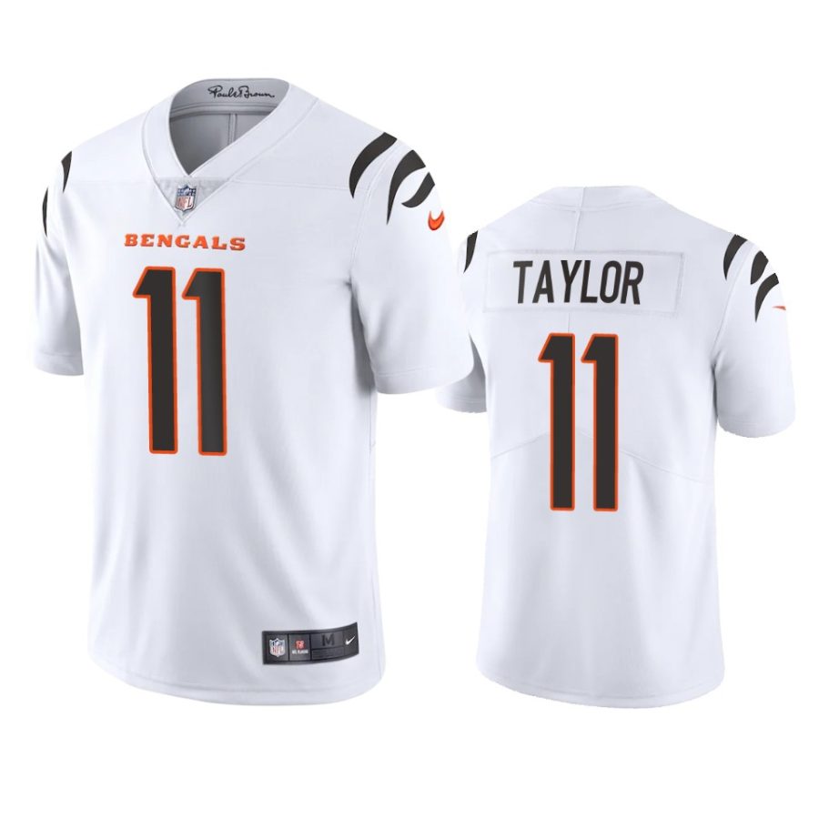 bengals trent taylor white vapor jersey