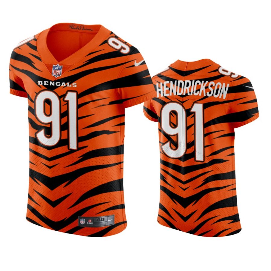 bengals trey hendrickson orange city edition elite jersey