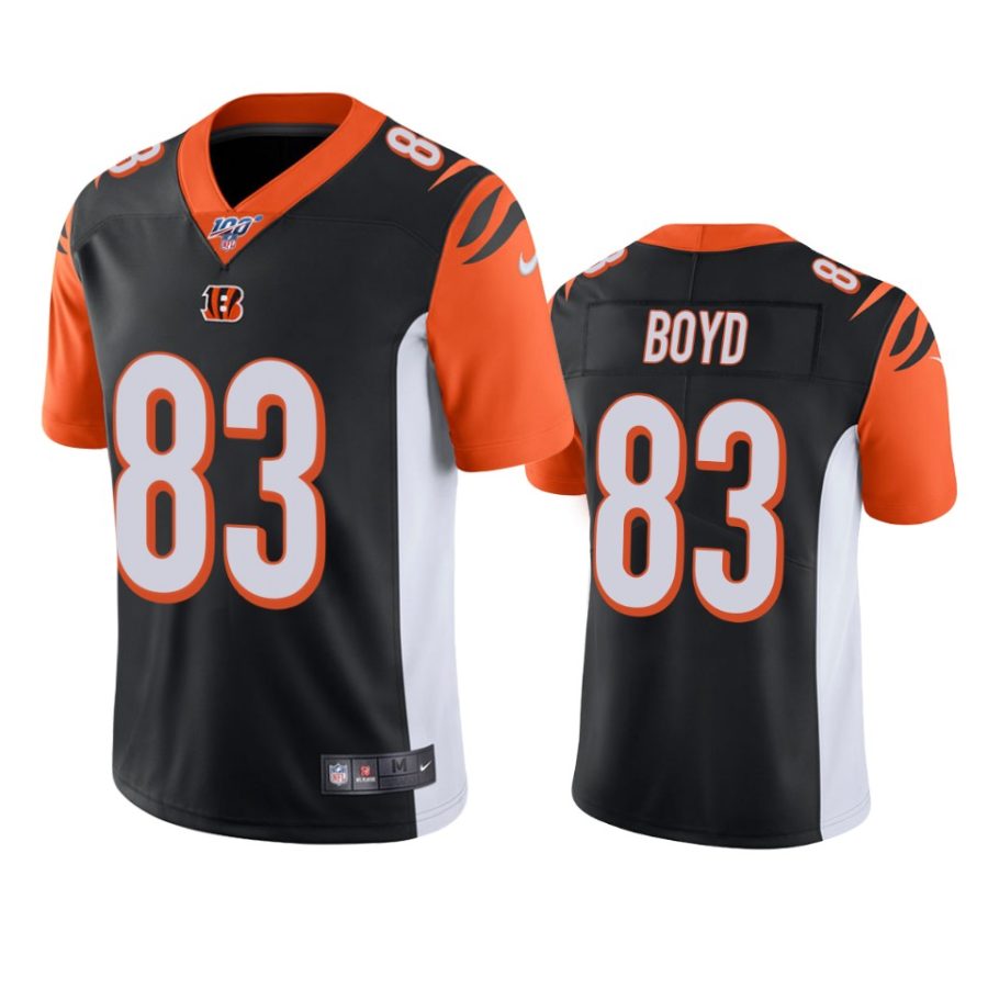 bengals tyler boyd black limited 100th season jersey