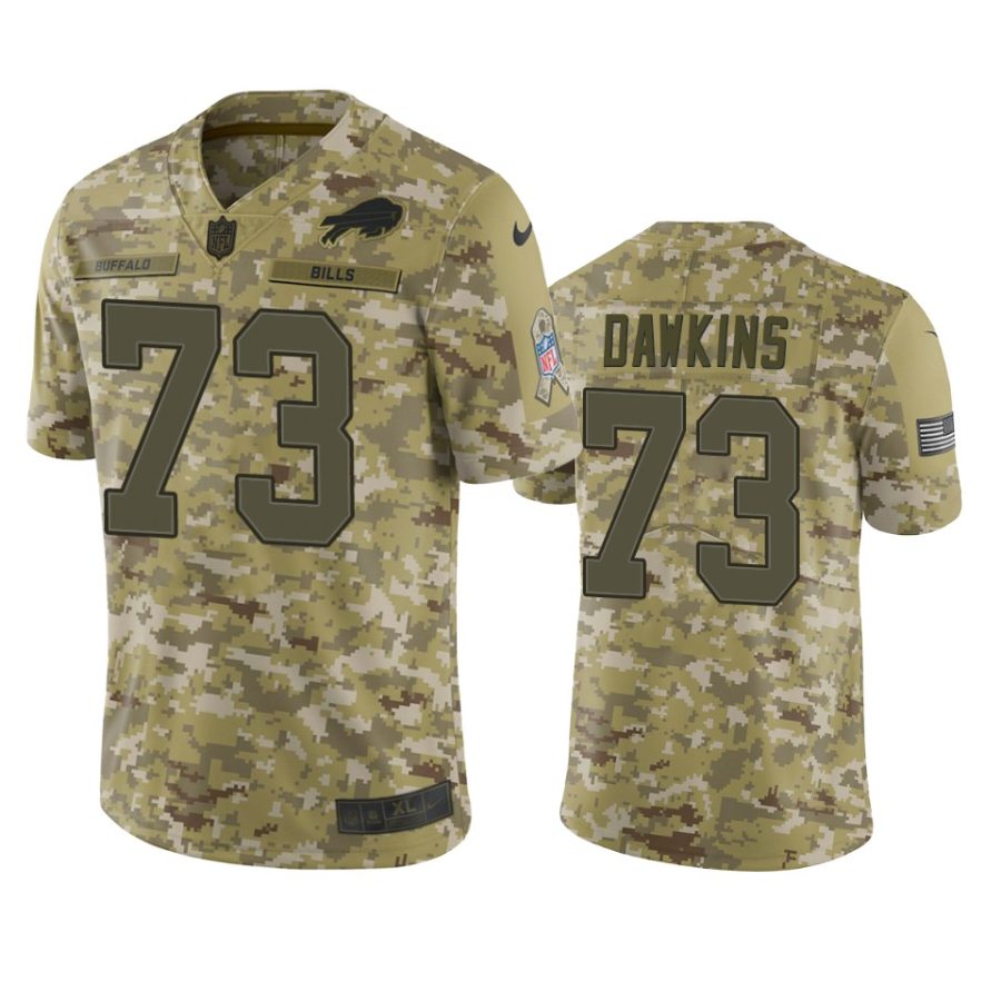 bills 73 dion dawkins 2018 salute to service camo jersey