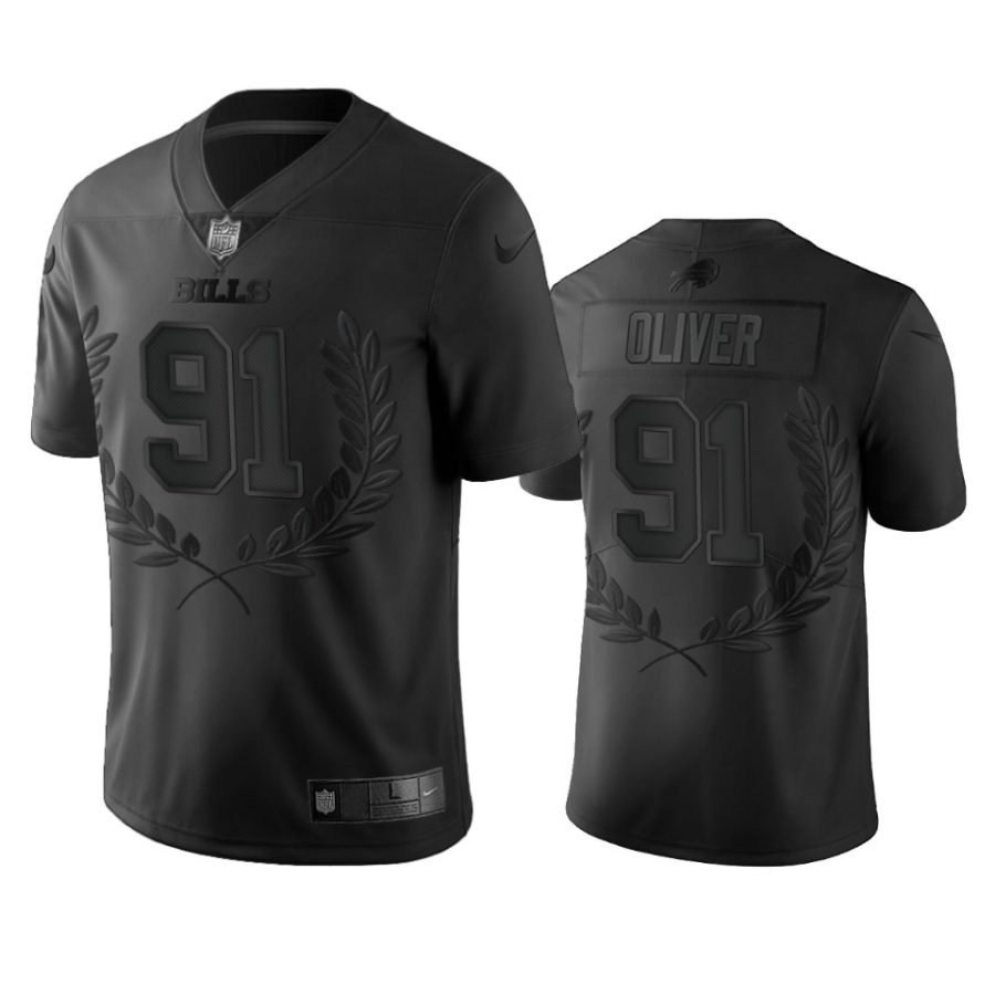 bills ed oliver black limited jersey