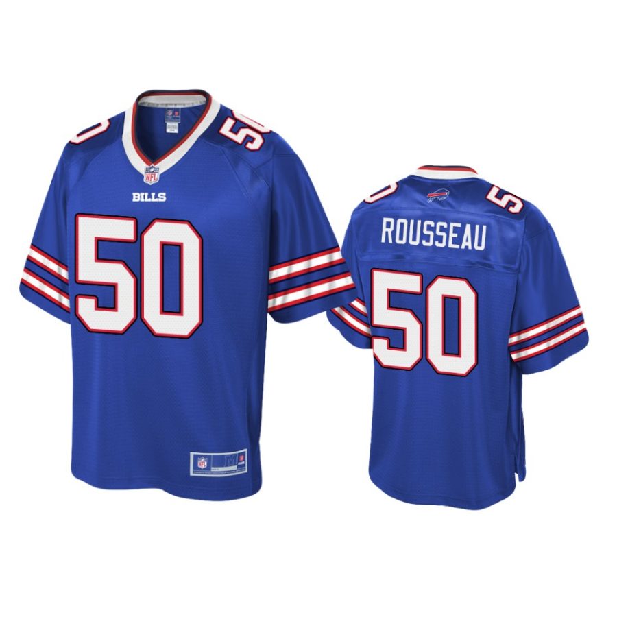 bills gregory rousseau royal pro line jersey