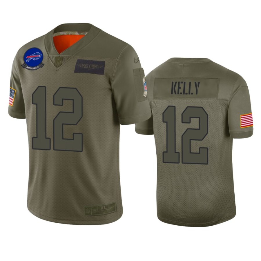 bills jim kelly camo limited 2019 salute to service jersey