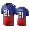 bills jordan poyer royal gradient color crash jersey