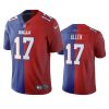 bills josh allen royal red vapor limited two tone jersey