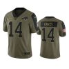 bills stefon diggs olive limited 2021 salute to service jersey