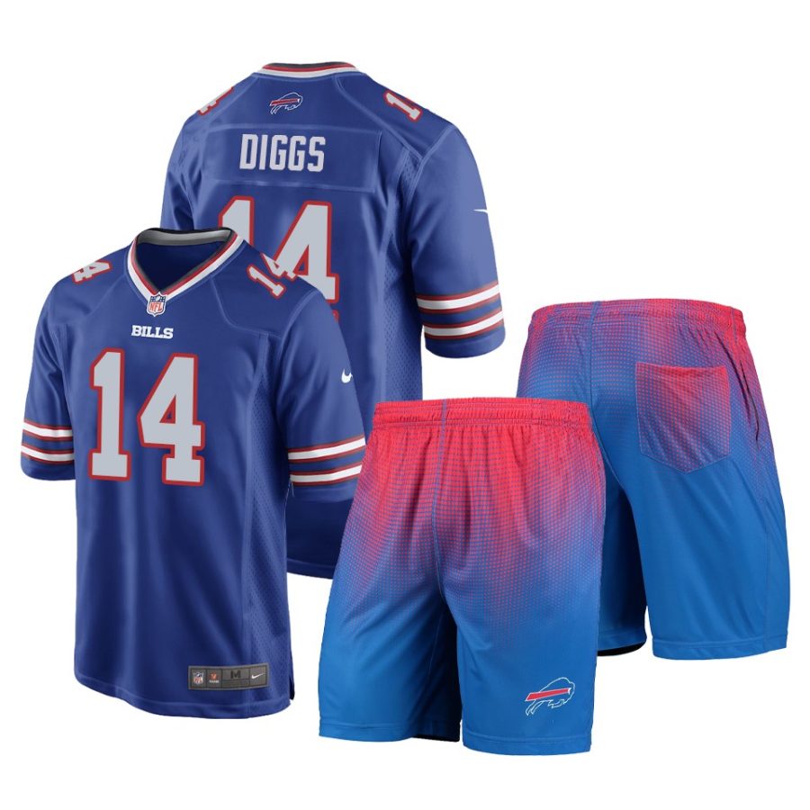 bills stefon diggs royal game shorts jersey