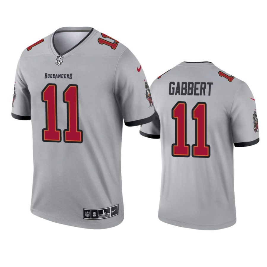 blaine gabbert buccaneers 2021 inverted legend gray jersey