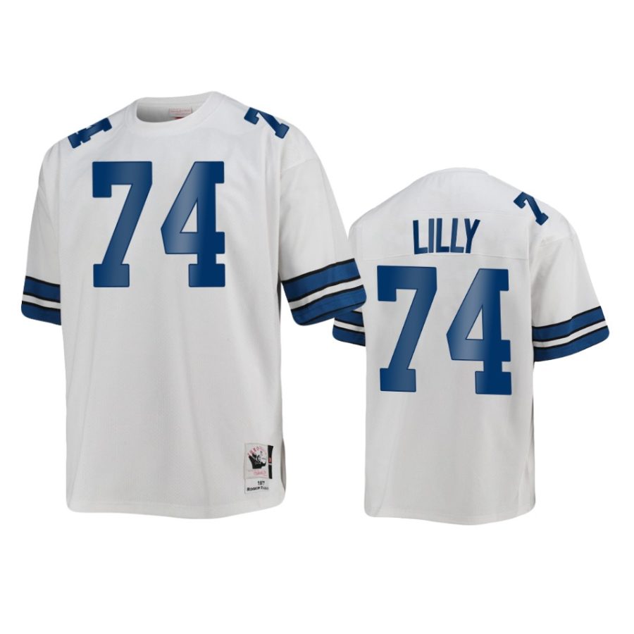 bob lilly cowboys white throwback authentic jersey