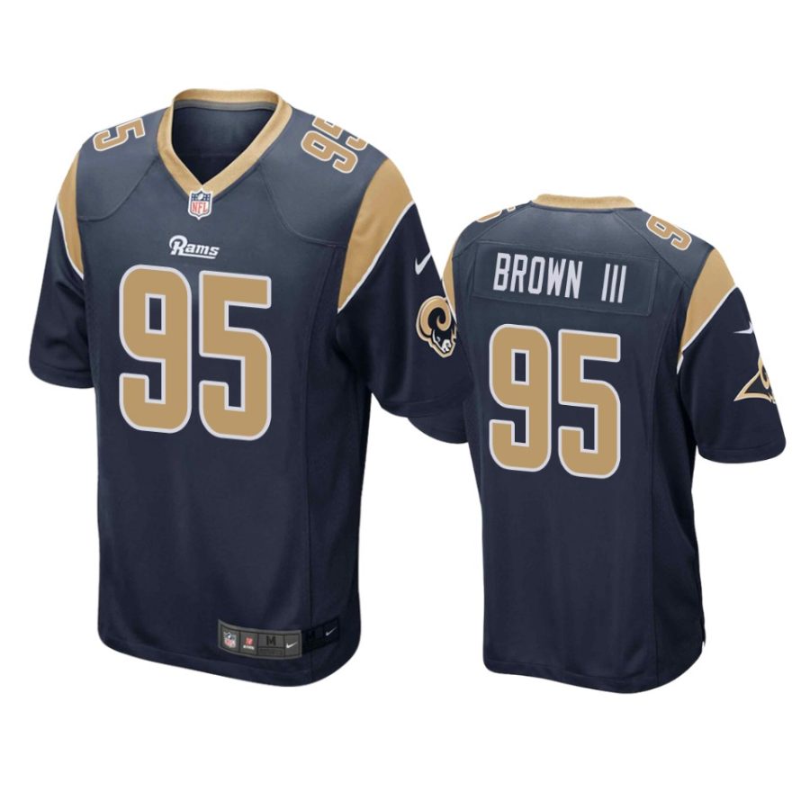 bobby brown iii rams navy game jersey