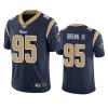 bobby brown iii rams navy vapor limited jersey